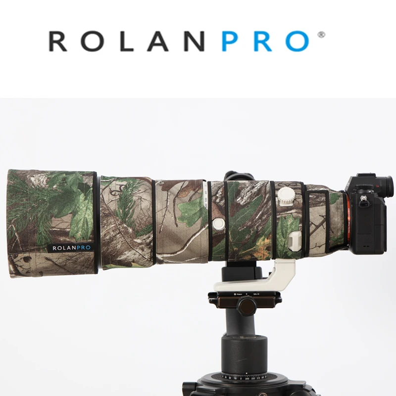 Защитный чехол ROLANPRO для Sony FE камуфляжный защиты линз от дождя 200 600 мм с защитой OSS