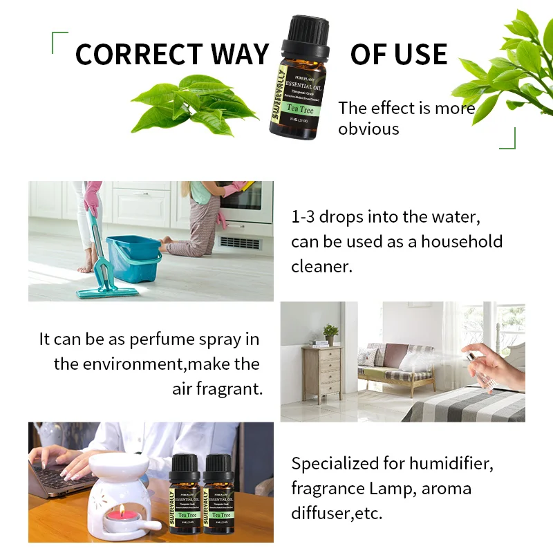 4 шт./компл. Эфирное Масла ароматерапия аромат для светодиодные лампы дома