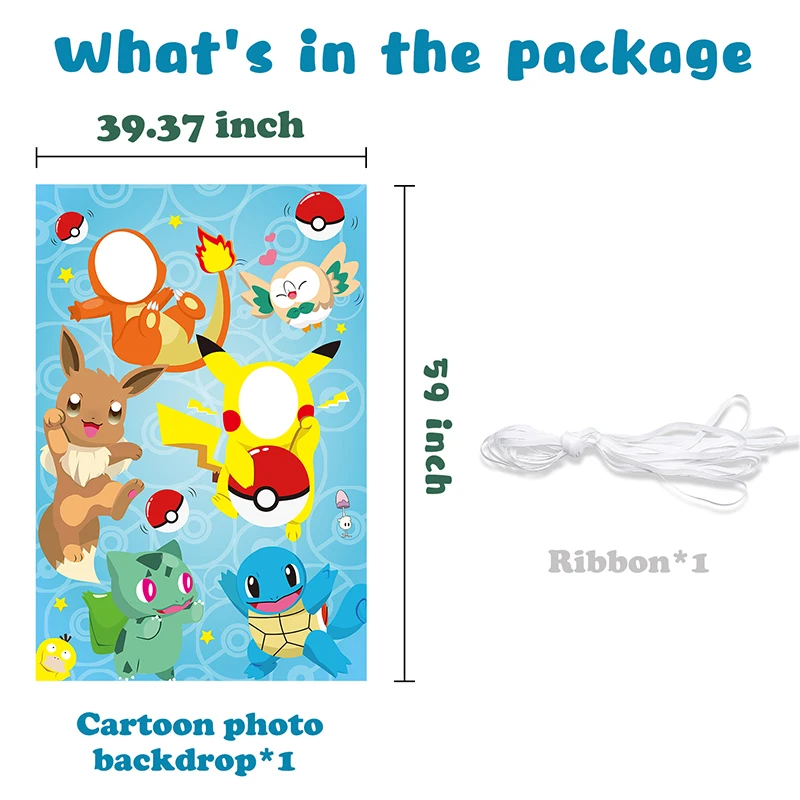 

Cartoon Photo Door Banner Photography Backdrop Props Scene Wall Decorations Kits Photo Background Party Decor Supplies for Kids
