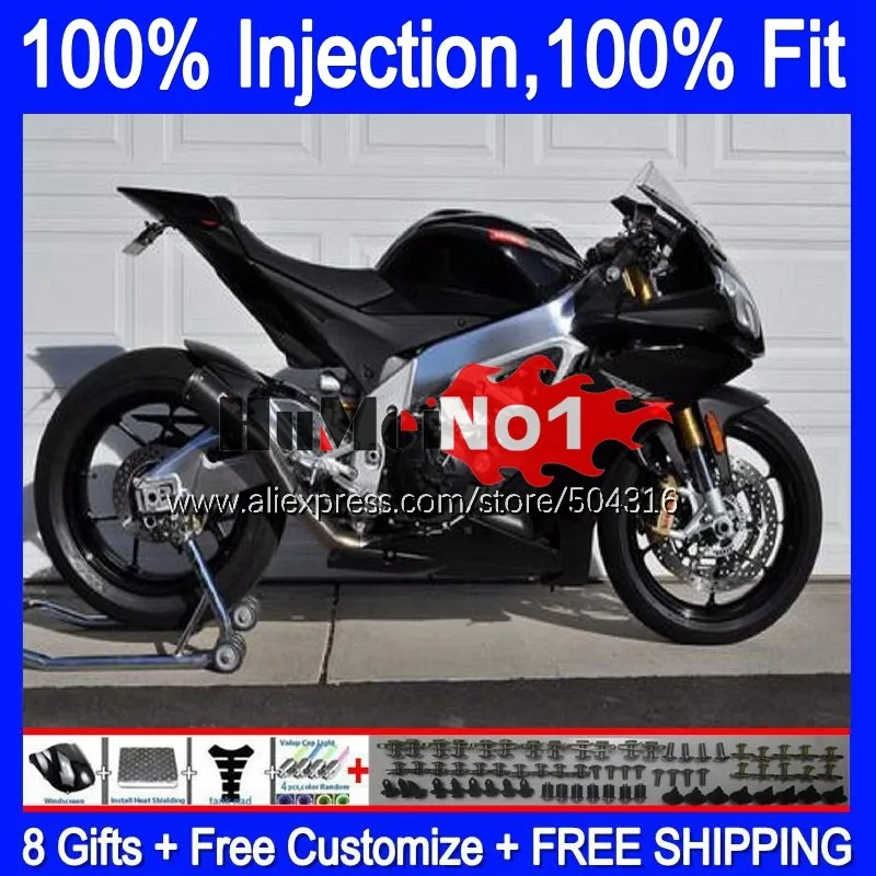 

Injection For Aprilia RSV 1000 R 1000R RSV1000RR 106MC.35 RSV1000 black stock 09 11 2012 2013 2015 2009 2010 12 13 15 Fairings