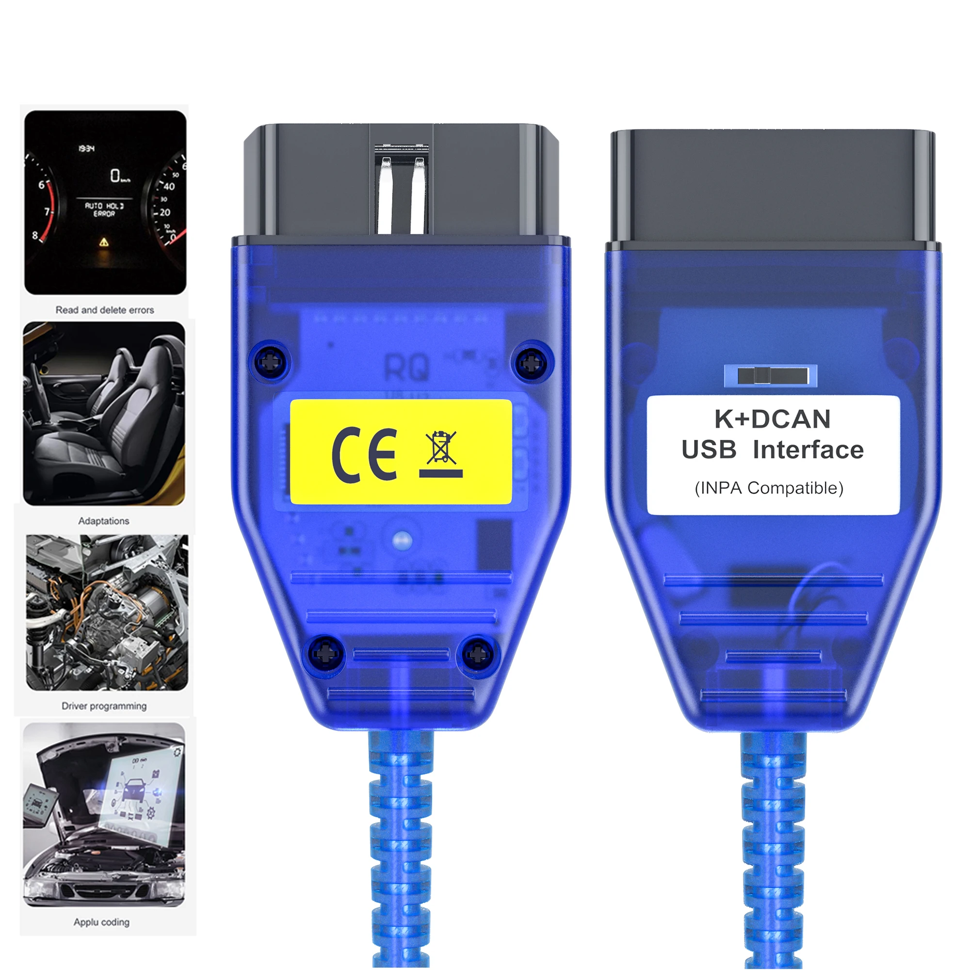 Новый полный чип для BMW INPA K DCAN + может FT232RL USB Диагностический Интерфейс совместим