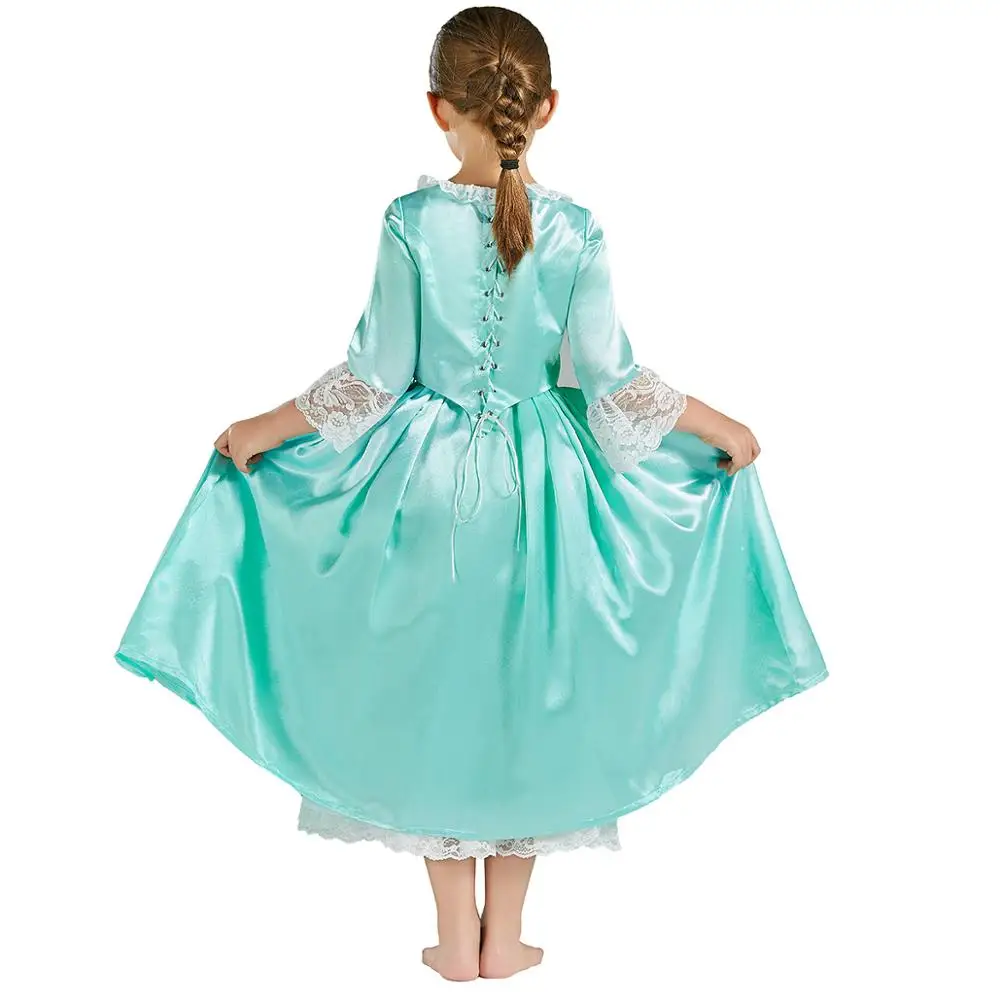 Детское Королевское Платье принцессы для маленькой девочки костюм Гамильтона в