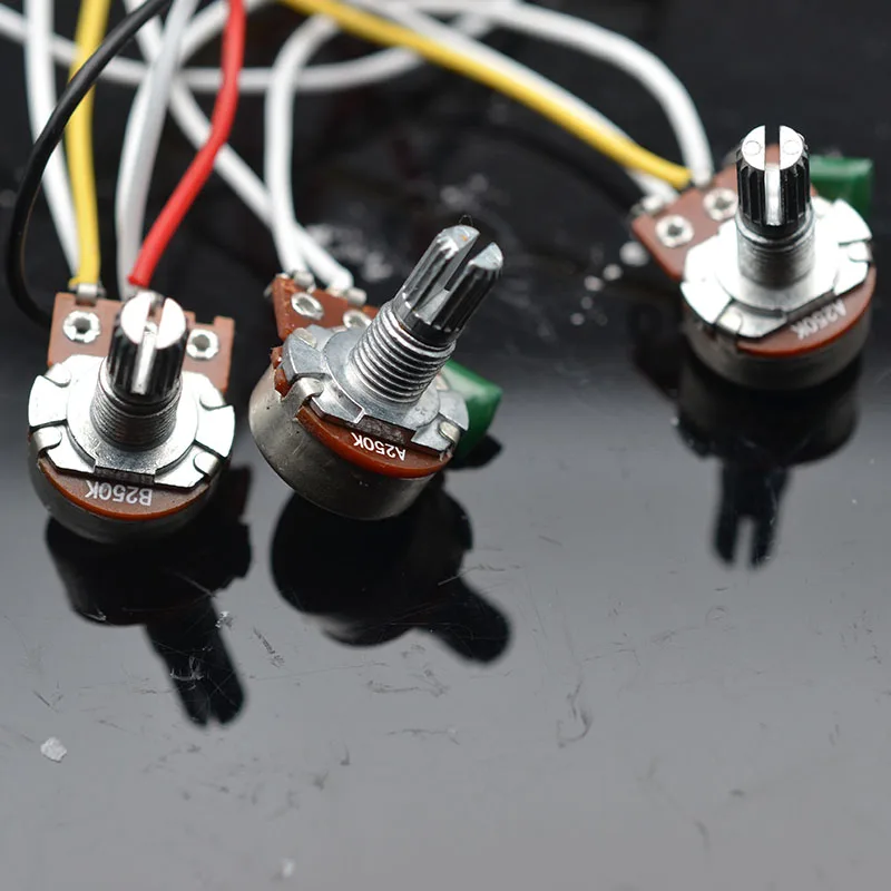 elektrische gitarre pickup kabelbaum prewired 5 weg schalter 2t1v sss pickup für st elektrische gitarre schwarz weiß free global shipping