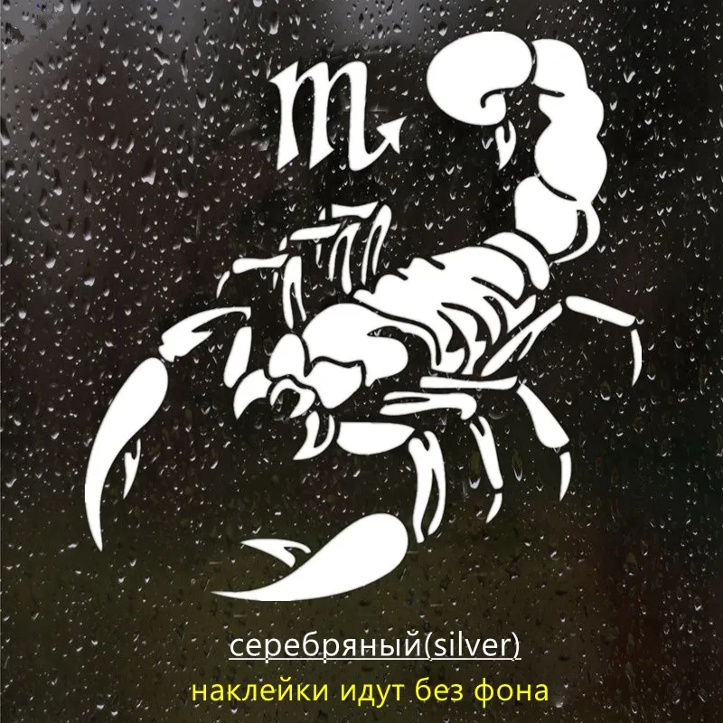

Car Stickers and Decals Scorpion Reflective Funny Vinyl Waterproof Bumper Decoration Accessories Car Stickers,ZWW0475,15cm*15cm