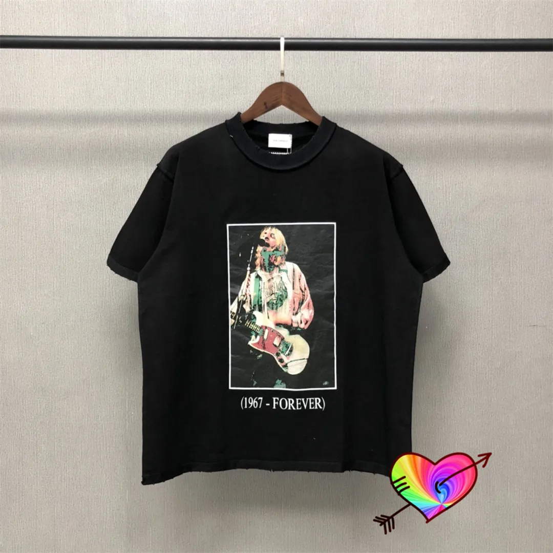 

Black ASKYURSELF T-shirt 2021 Men Women 1:1 High Quality Music Graphic ASKYURSELF Tee Vintage Tops Anniversary Short Sleeve