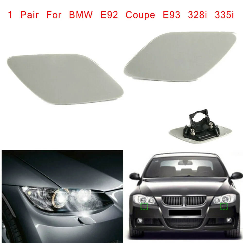 1 пара автомобильный передний бампер крышка омывателя фар высокого качества для