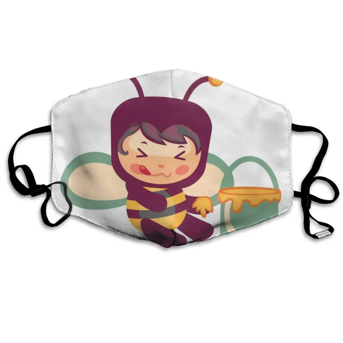 

Пылезащитная моющаяся многоразовая маска с крышкой для рта от меда пчелы из ведра Защитная теплая Ветрозащитная маска