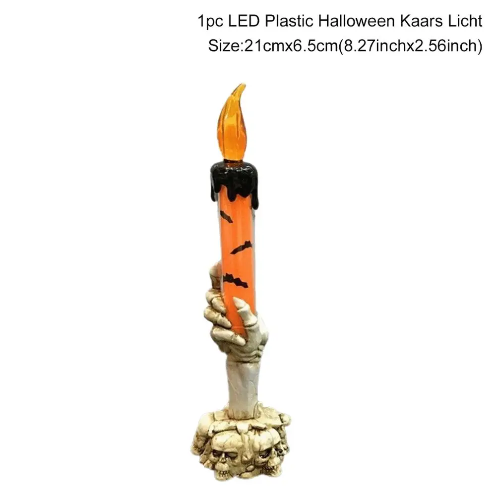 Halloween Light 4 QIFU Хэллоуин Тыква трюк или лечение занавес Хэллоуин Декор Хэллоуин летучая мышь паук, ведьма кулон Haloween вечерние аксессуары - Цвет: Halloween Light 4