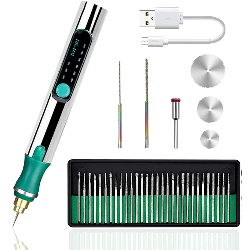 

Engraving Machines Mini Electric Engraver Etching Pen Cordless Rotary Tool for Jewelry Glass Wood Ceramic Metal Plastic