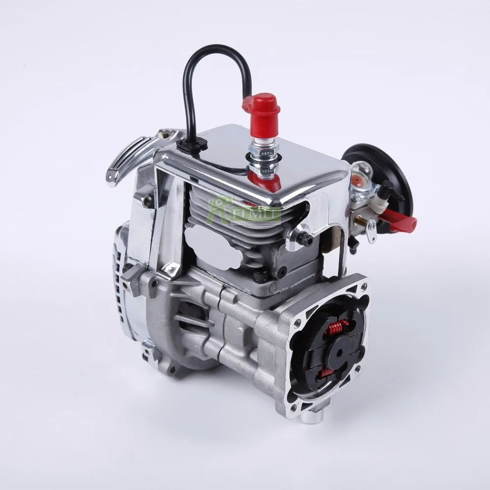 4 болта 32cc хромированный двигатель (Walbro 1107 карбюратор и NGK Свеча зажигания)