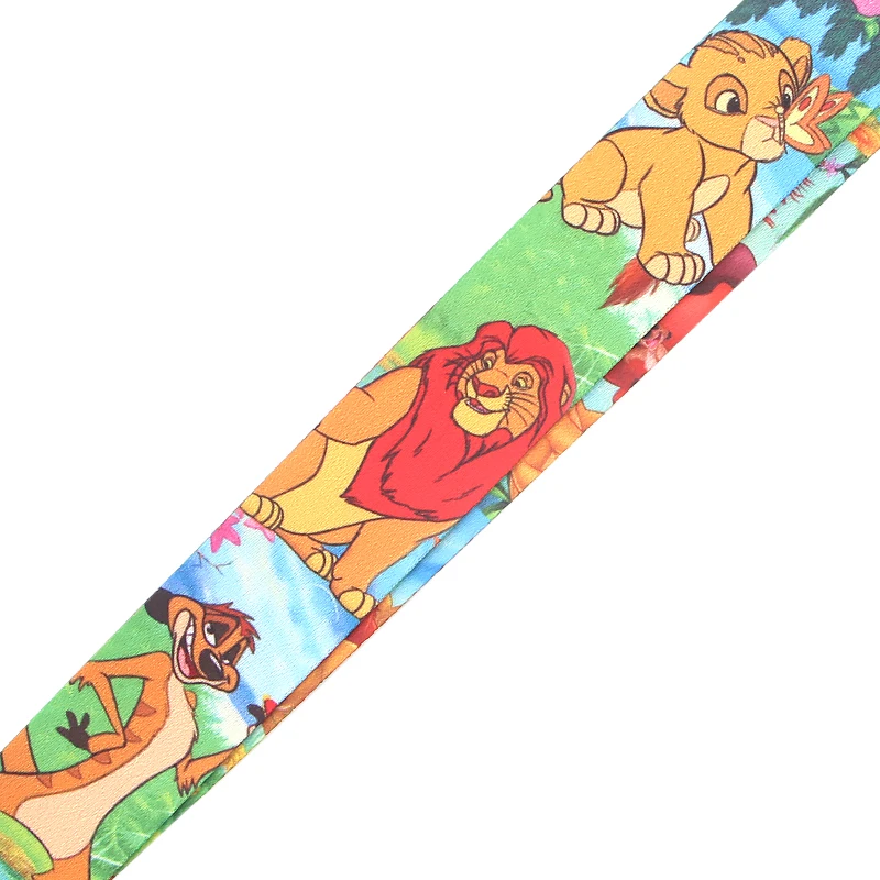 Шнурок YQ229 для ключей веревка телефона с мультяшным рисунком Король Лев ID-карт