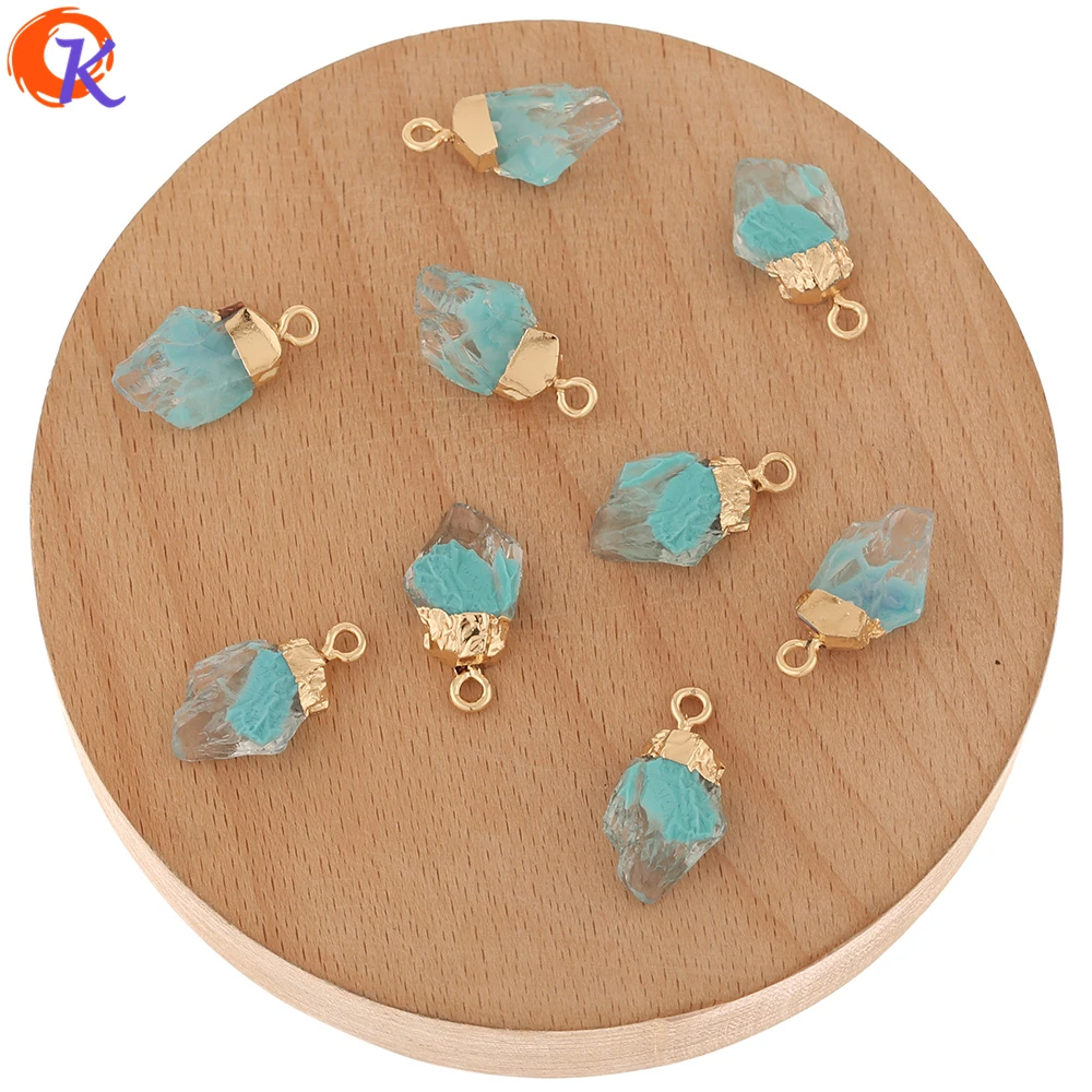

Cordial Design 100Pcs 11*21MM Jewelry Accessories/Resin Charms/Stone Shape/DIY Jewelry Making/Pendant/Hand Made/Earring Findings