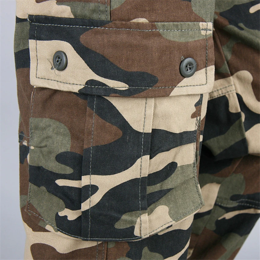 

Man Military Army Uniform Camouflage Combat Tactical Trousers Outdoor Training Work Wear Adult Special Forces Training Pants