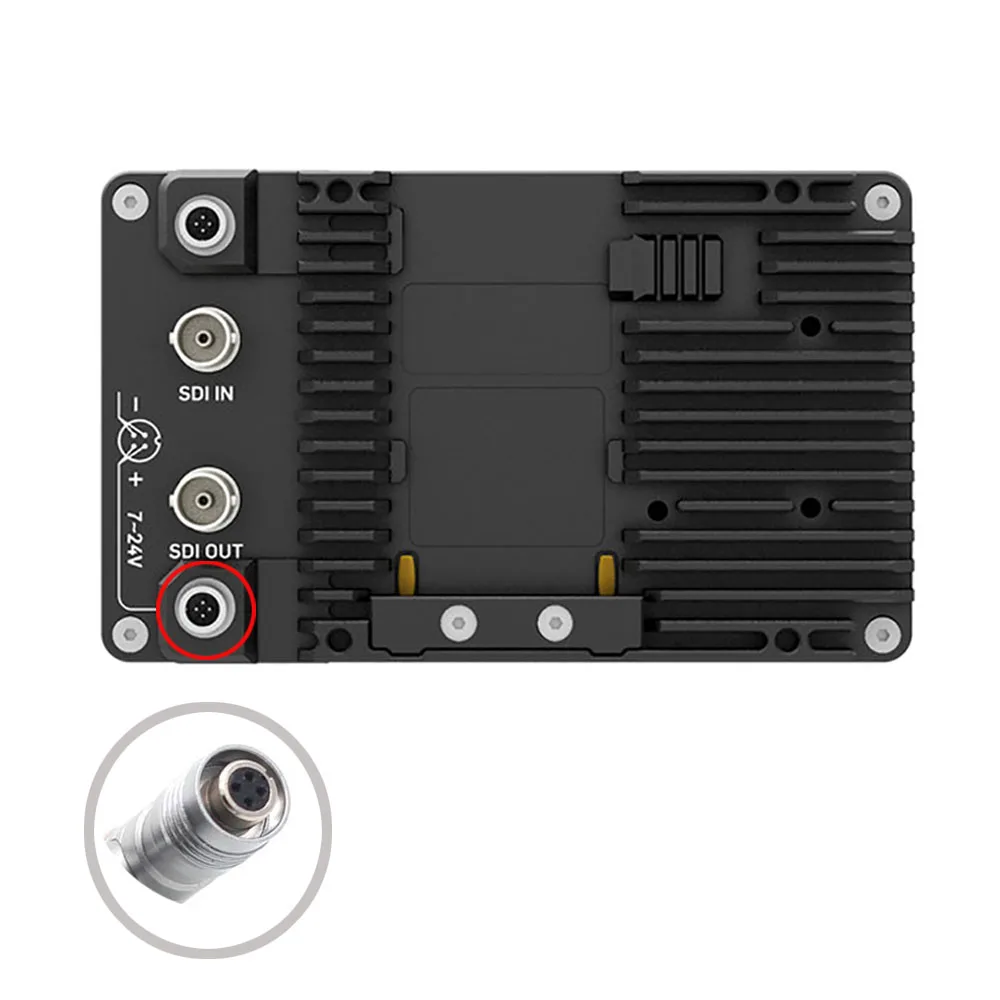 PORTKEYS BM5 кабель питания для монитора от DC2.5 до 4 pin гнездовой разъем прямоугольный
