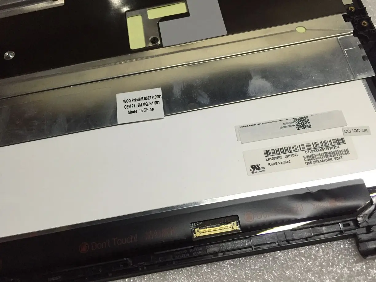 LP125WF2 (SP)(B2) для ноутбука Acer Aspire Switch12 12 5 &quotЖК-дисплей кодирующий преобразователь