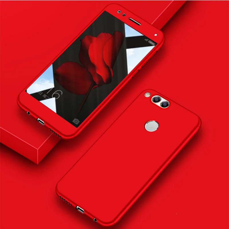 

Luxury 360 Full Case Cover for Huawei honor 8X Max 8C Protector Hard Matte PC Shockproof Shell for Honor 7x 7 X 5.93 inch Coques