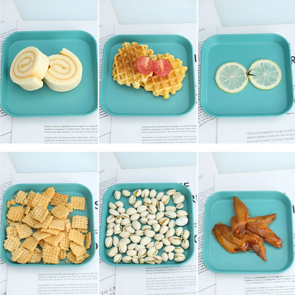 8 шт Кухня столовые приборы пластины блюдо разное Сухофрукты хранения PP Материал