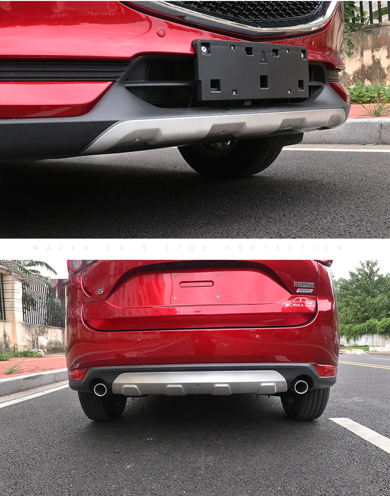 Автомобильный Передний Задний Бампер Обложка декоративный полоски защитное