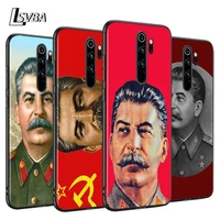 stalin soviet union anti fall phone case for xiaomi redmi note 9 9s max 8t 8 7 6 5 pro 5a 4x 4 soft black cover capa