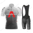 2022 г., INEOS Grenadier, Мужская короткая трикотажная одежда для велоспорта 19D, комплект с нагрудником, униформа для горного велосипеда, велосипедная одежда, быстросохнущая велосипедная одежда, новинка
