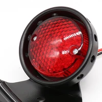 bartle motorcycle lamp for chopper bobber led moto rear lights tail brake stop light racer motorbike accessories 12v red