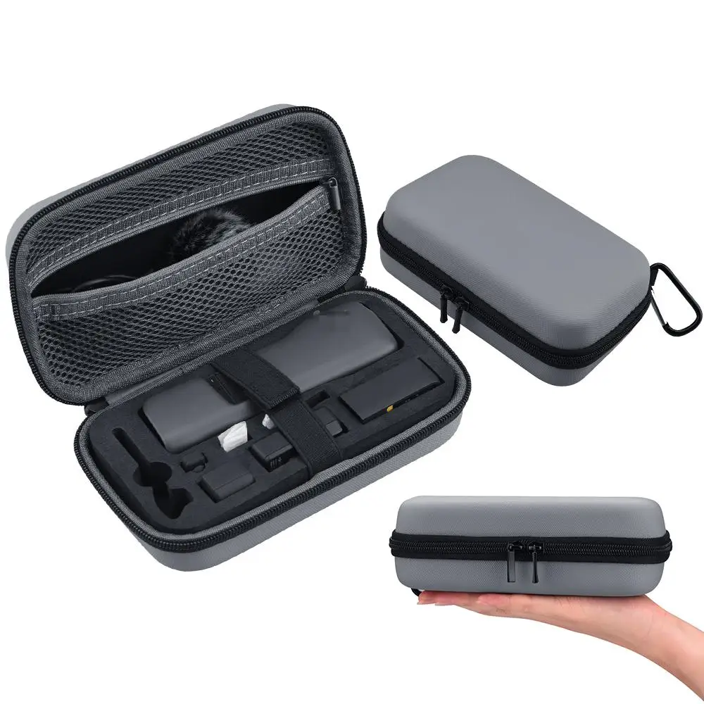 

For DJI Pocket 2 Camera Gimbal Combo Accessories Portable Storage Bag PU+EVA Shockproof Protective Hard Shell Box Carrying Case