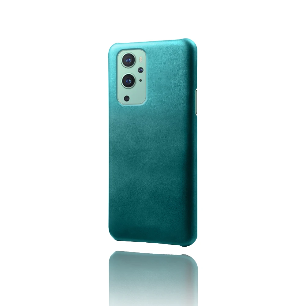 

Luxury Vegan PU Leather Cover for oneplus 9 pro 9R Funda Wearable Slim Coque Phone Case Capa Shell