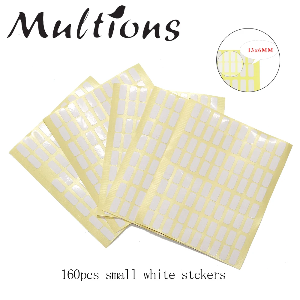 30 шт. нить для Шпульки вышивка шпульки с нитью органайзер и 160 количество наклейки