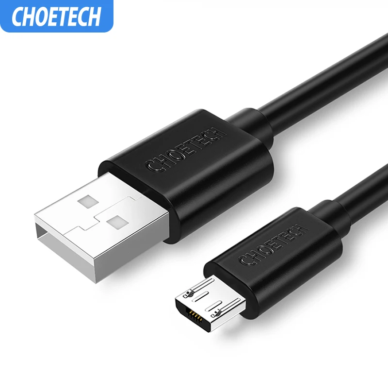 CHOETECH 2.4A Micro USB кабель для быстрой зарядки передачи данных мобильный телефон