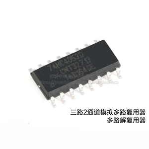 10PCS , 74HC4053D, 653 SOIC-16 Three-way 2-channel Analog Multiplexer