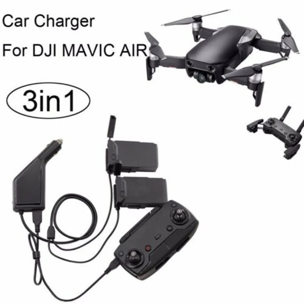 Интеллектуальное автомобильное зарядное устройство Mavic Air для DJI USB-адаптер