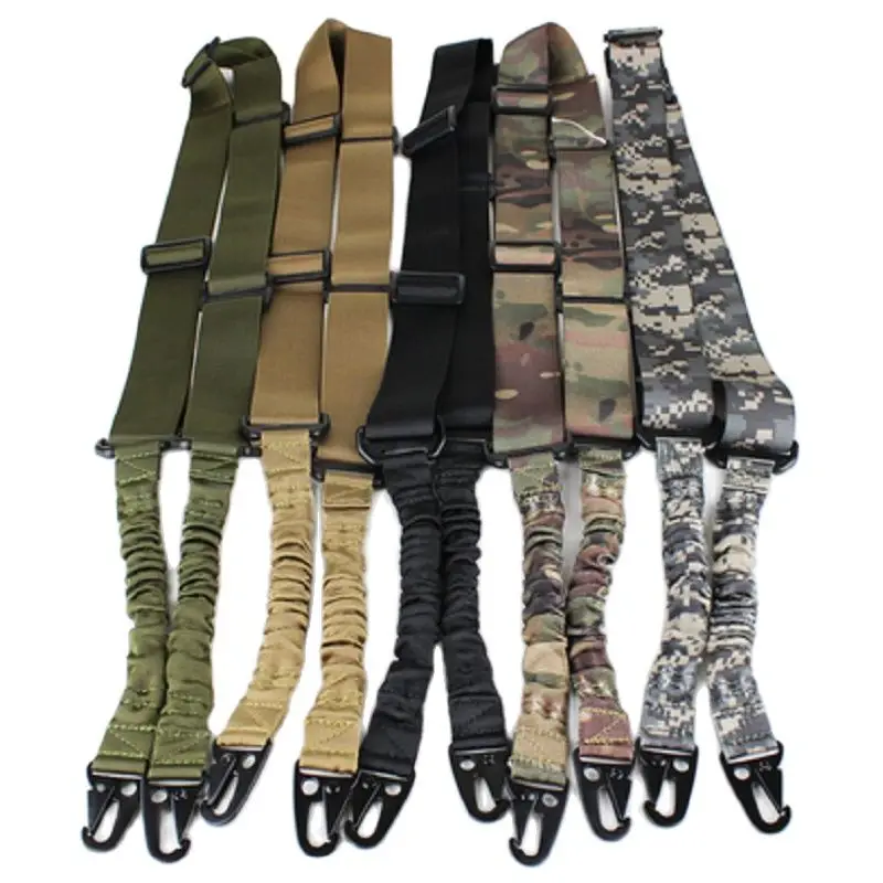 

Outdoor Sports Inclined Hanging Double Point Functional Rope Steel Metal Ring Buckle Strap Task Rope Nylon Material