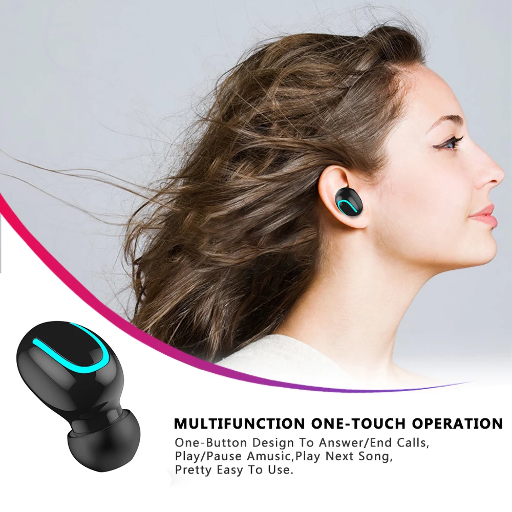 Беспроводные HBQ-Q32 наушники kebidu TWS с Bluetooth 5 0 спортивные стереонаушники гарнитура