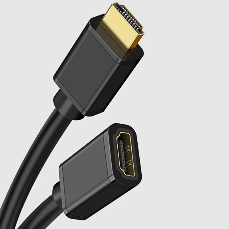 4K HDMI расширенный кабель для отображения Jack Splitter Adapeter 3D Аудио Видео Aux кабели ТВ