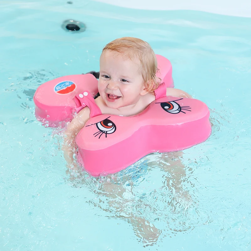 

Thicken Baby Swimming Neck Ring Float Trainer Protection Cute Swimming Rings Children Creativity Piscine Water Sports