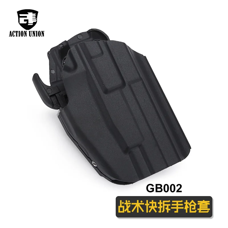 

Tactical Gun Holster Right Hand Case Military Airsoft Glock 19 23 38 Handgun Waist Pouch Hunting Accessories