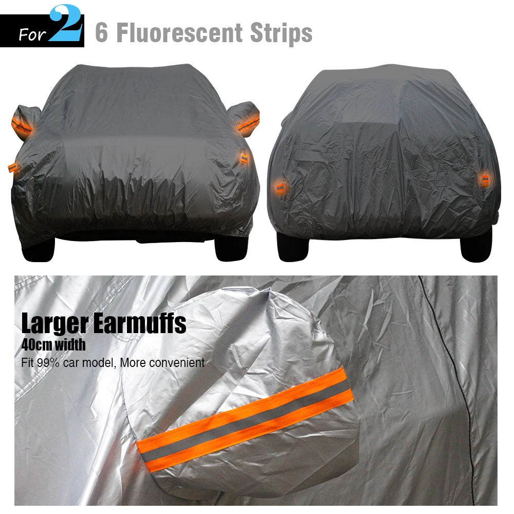 Buildreamen2 Car Cover Waterproof Sun Snow Rain Protection For Honda HR-V Fit CR-Z Insight City Ciimo Creiz Civic Crider | Автомобили и