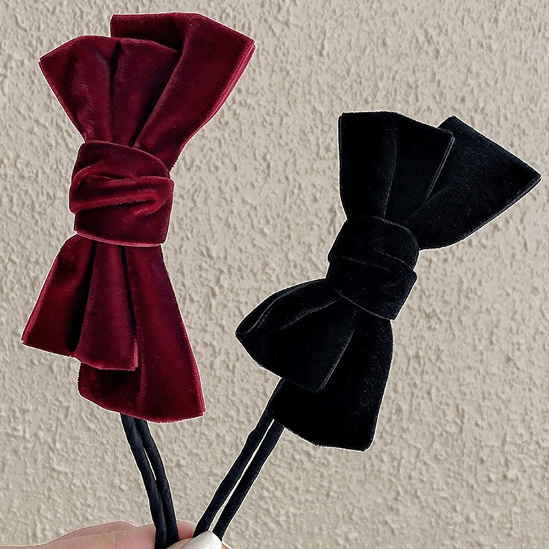 

Bows Headband Cross Top Knot Headband Velvet Hairband For Women Girls Headwear Hair Accessories Colors Hot Sale