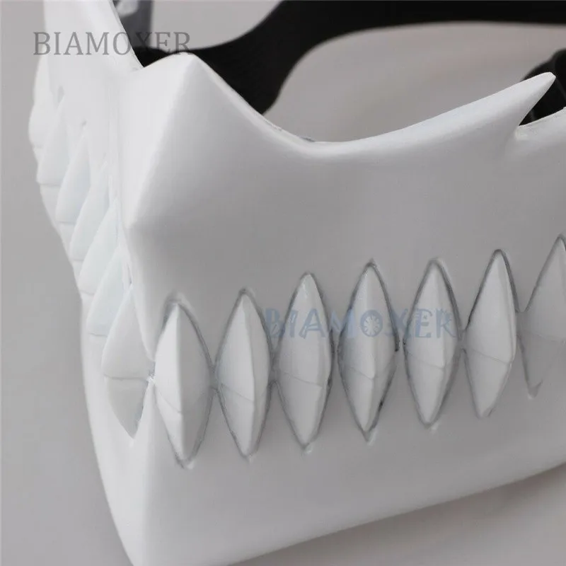 

NO.3 Tear Halibel Mask Japanese cartoon Bleach Hollow Mask Tear Halibel Anime Cosplay Masks Fangs Halloween