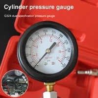 car motorcycle pressure gauge tester kit 0 300psi petrol gas engine compression leakage diagnostic compresson meter tool case