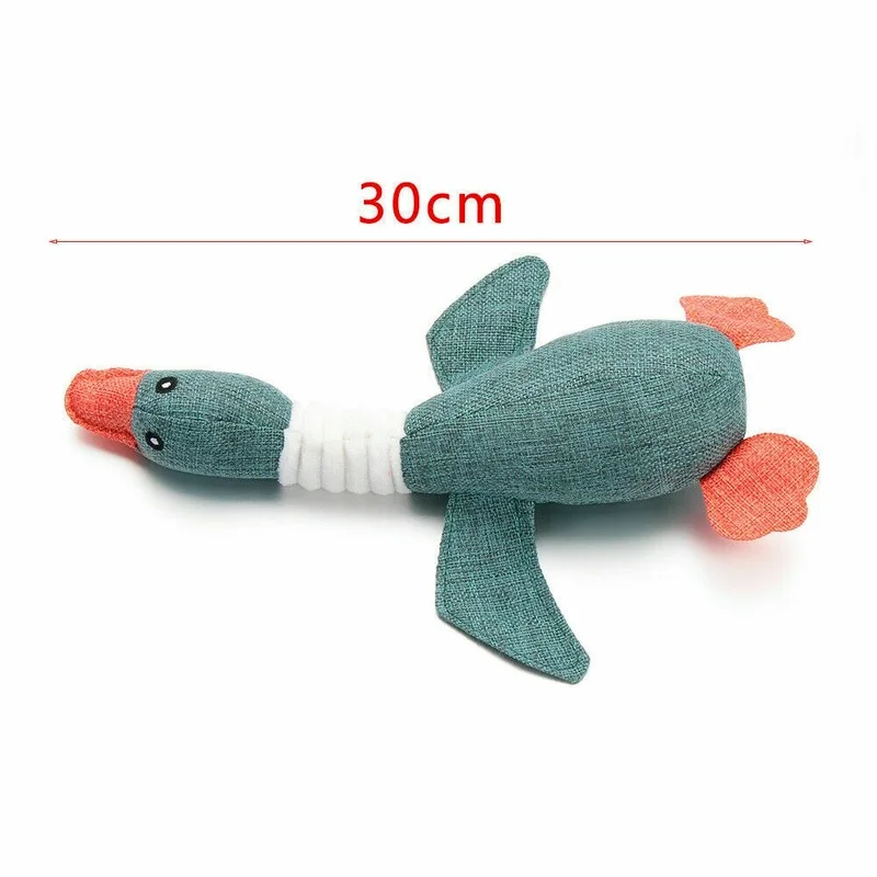 

Dog Squeak Toys Wild Goose Sounds Toy Cleaning Teeth Puppy Dogs Chew Supplies Training Dog Toys 30cm Household Pet Essential