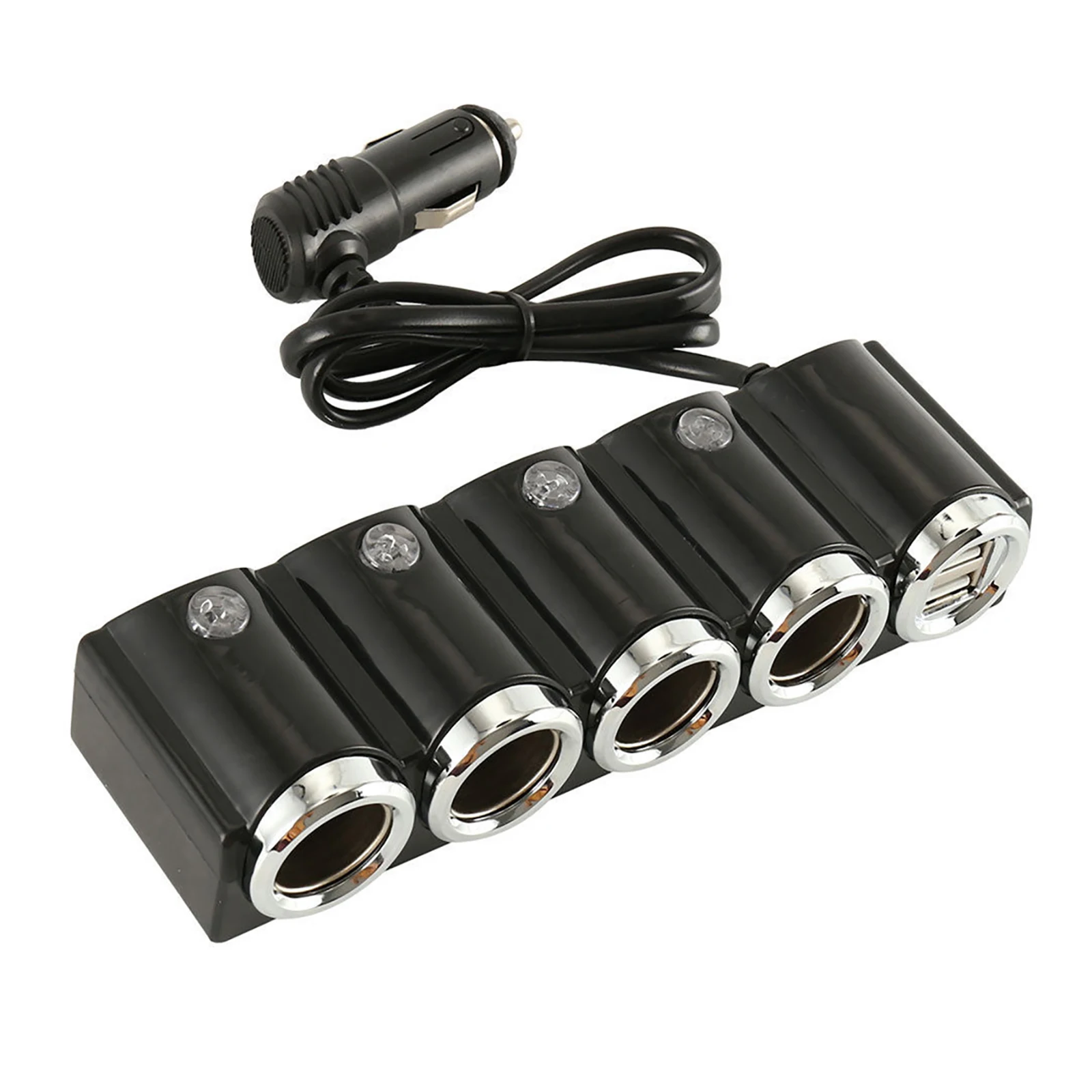 

Автомобильное зарядное устройство с двумя USB-портами, 12-24 В