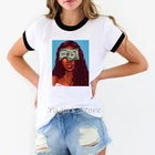 Забавные футболки с принтом меланина, женские черные футболки с рисунком, зарабатывающие деньги, не футболка друзей, летний кавайный Топ, эстетическая одежда, футболка