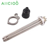 immersion water heating element 2inches tri clamp electric heating pipe 220v380v 6kw