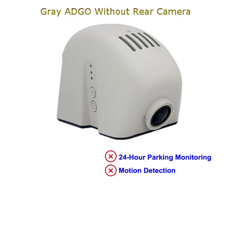 Gray One Camera Jabriel Скрытая 1080P Автоматическая Автомобильная камера dash cam 24 часа в сутки Регистраторы сзади Камера для audi a3 8p 8v a4 b8 b6 b7 a6 c5 c6 c7 a5 a1 q5 q7 - Название цвета: Gray One Camera