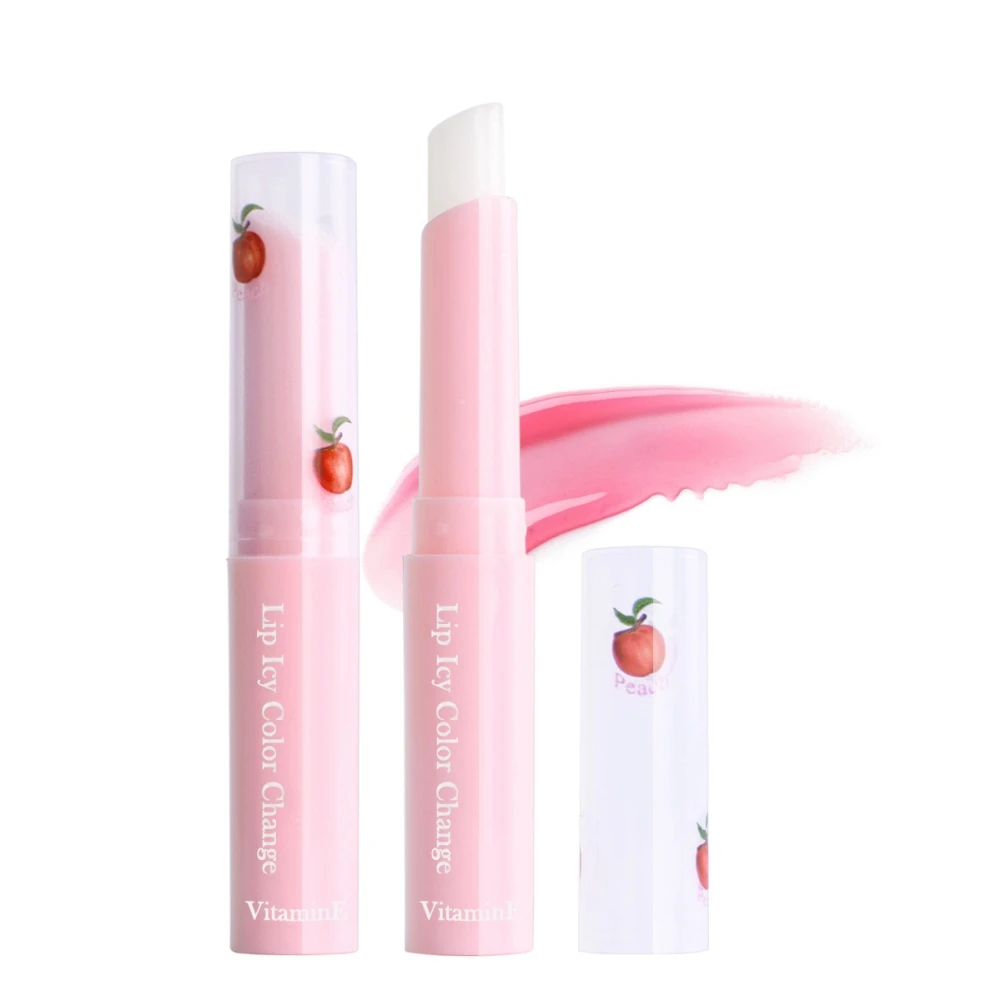 

Peach Lip Balm Cream Lip Liner Liquid Lipstick Long Lasting Women Makeup Lip Tint Cosmetic