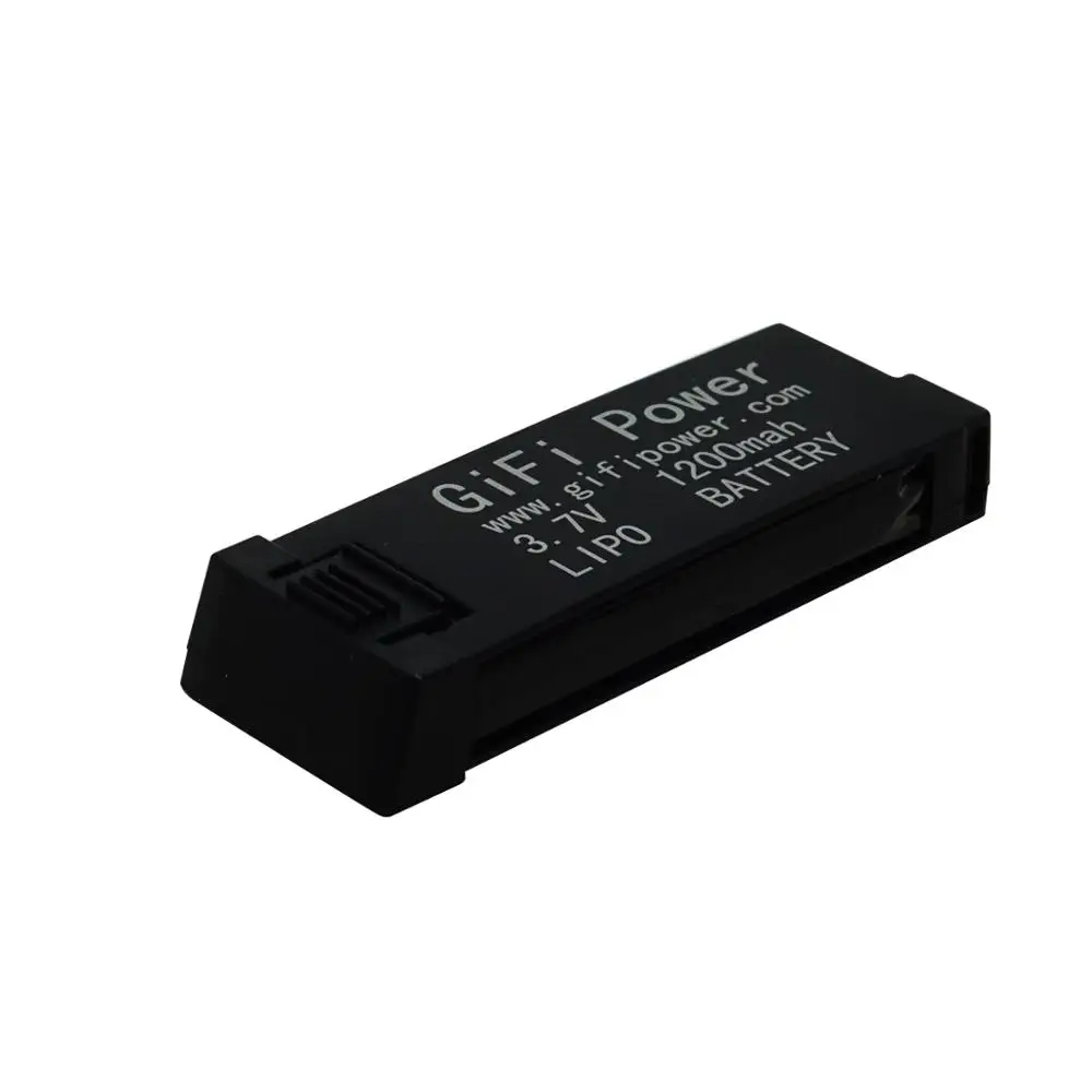 Обновление 1 2 шт. gifi power 3 7 в 1200 мАч Lipo батарея для дрона X PRO RC E58 L800 S168 QUADCOPTER|Детали и
