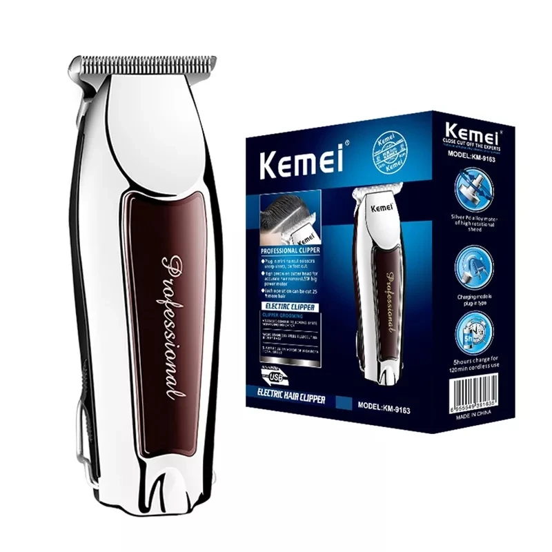 

Kemei Hair Clipper Rechargeable Hair Trimmers Cordless Professional Beard Trimmer Men Haircut Barber Clippers Cutting Machine