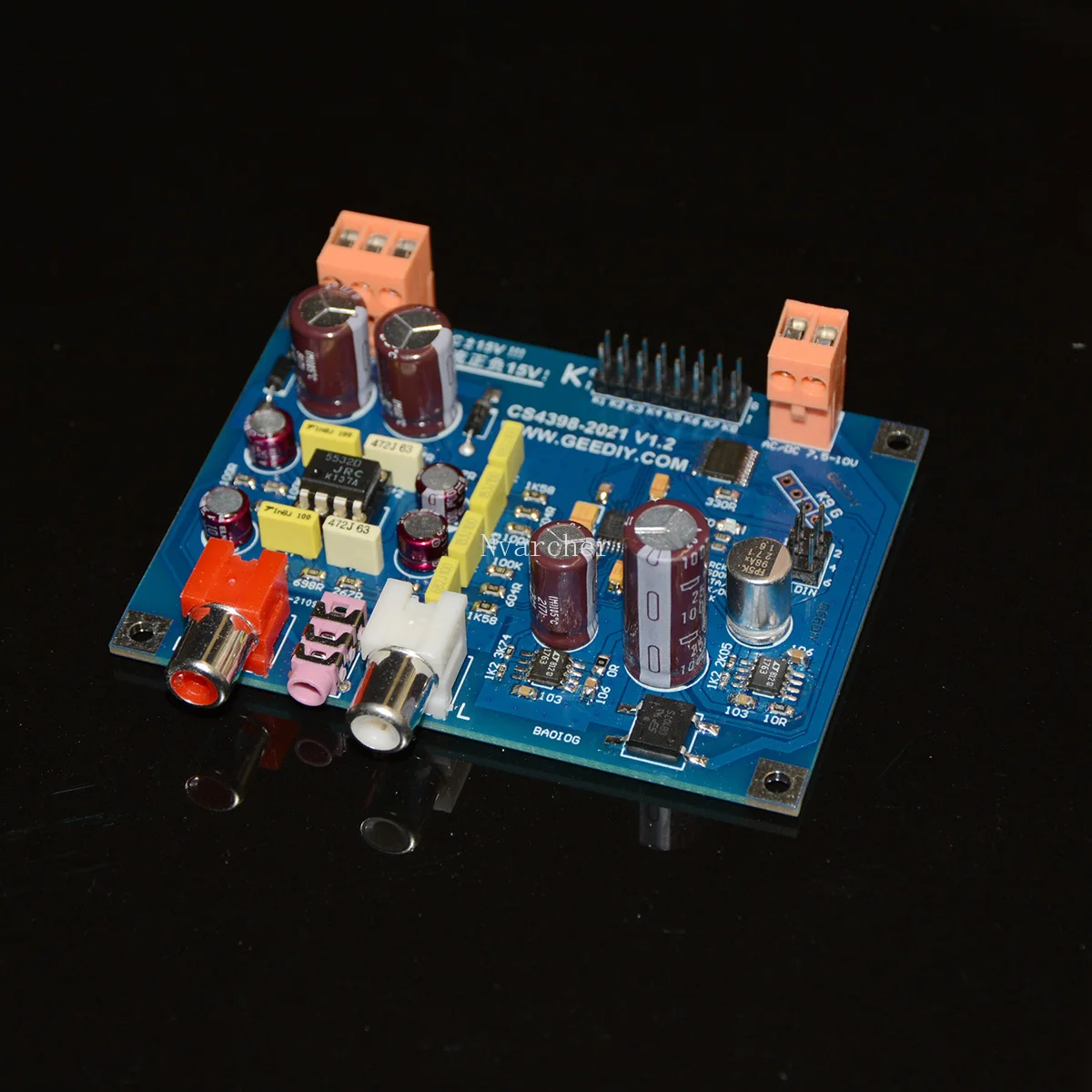 

Nvarcher CS4398 DAC decoder I2S input 24 192 support DSD64/128