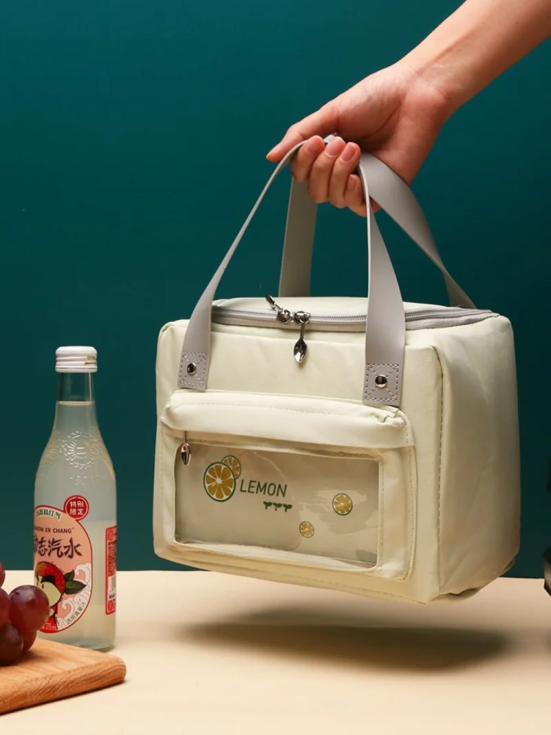 Теплоизолированные сумки для обеда 7 цветов женщин и детей сумка тоут